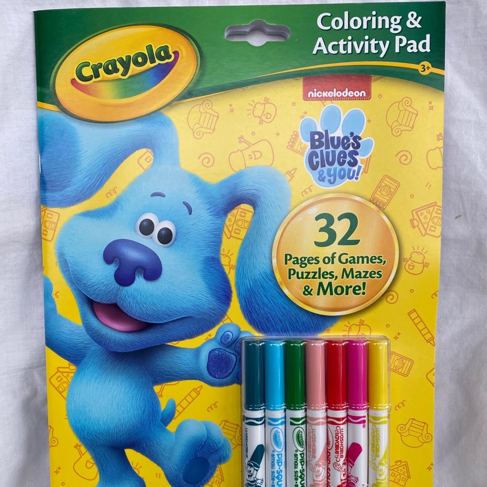 Cartilage Blues Clues Coloring and Activity Pad
